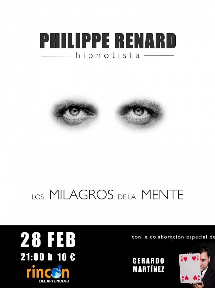 No te pierdas nuestro espectáculo de hipnosis y mentalismo : los milagros de la mente